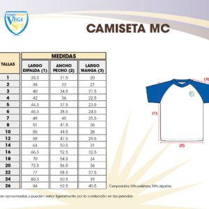 Camiseta deportiva manga corta