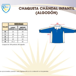 Chaqueta chándal piqué