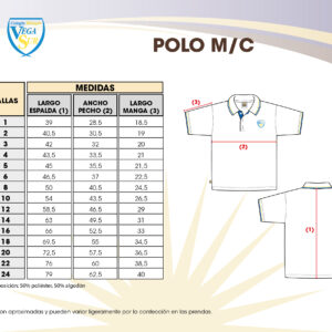 Polo manga corta